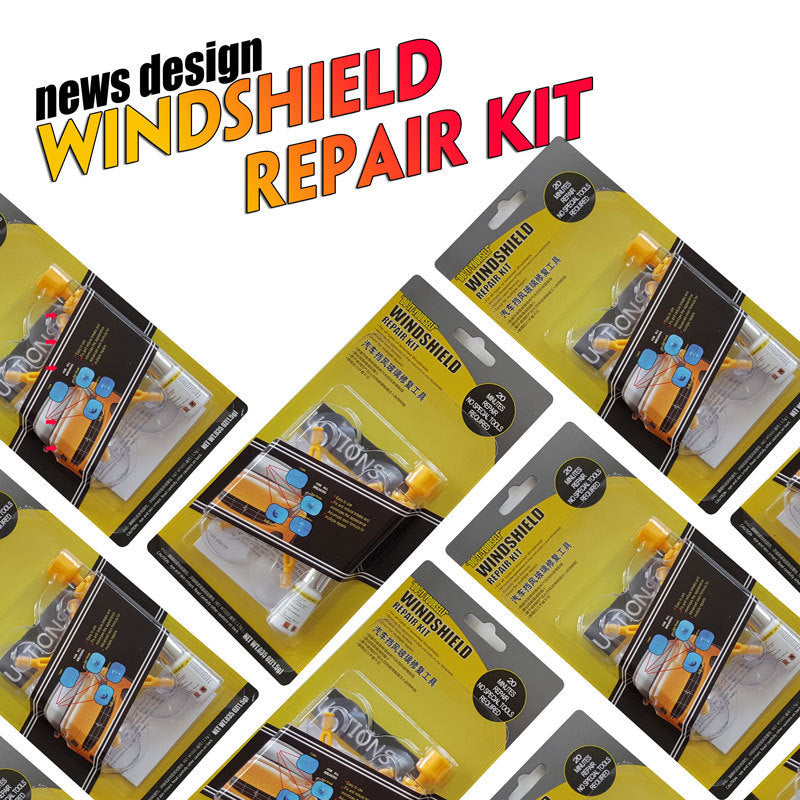 Windshield Repair Kit Quick Fix Car Cracked Glass Windscreen Repair Tool Kit  Resin Sealer DIY Auto Window Screen Polishing Z2
