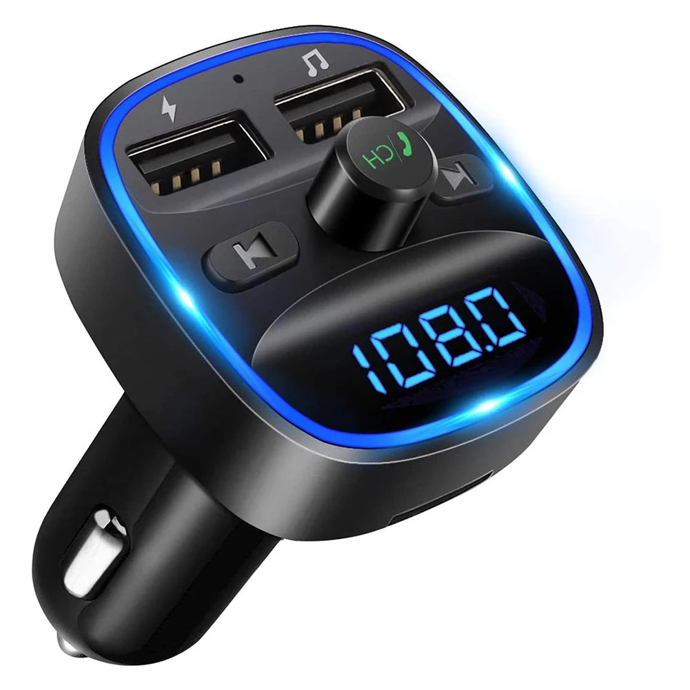 VIP LINK USB Charger Car Accessories Handsfree T25S FM Transmitter Bluetooth Hands Free Car Kit MP3 Player QC3.0 USB Charger